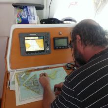 Práci s námořní mapou nacvičíme na kurzu